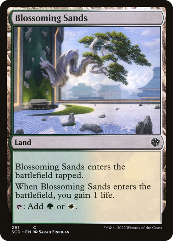 Blossoming Sands [Starter Commander Decks] Magic: The Gathering