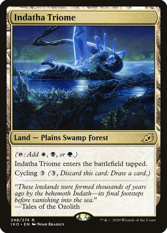 Indatha Triome [Ikoria: Lair of Behemoths] Magic: The Gathering