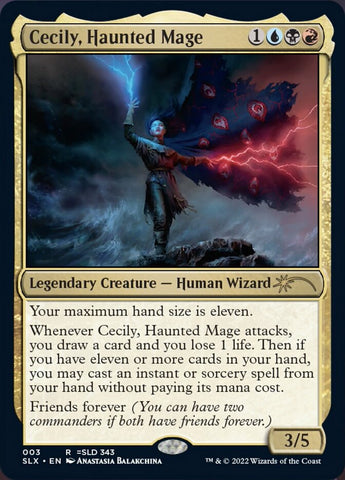 Cecily, Haunted Mage [Secret Lair: Universes Within] Magic: The Gathering