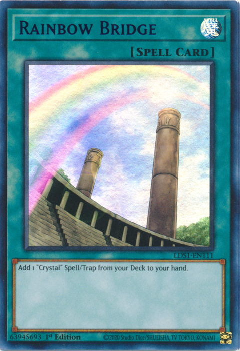 Rainbow Bridge (Blue) [LDS1-EN111] Ultra Rare Yu-Gi-Oh!
