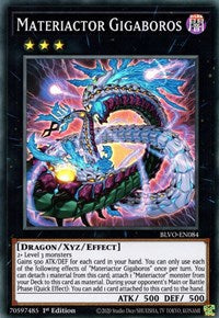 Materiactor Gigaboros [BLVO-EN084] Super Rare Yu-Gi-Oh!