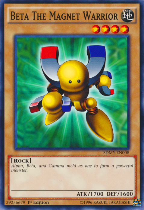 Beta The Magnet Warrior [SDMY-EN008] Common Yu-Gi-Oh!