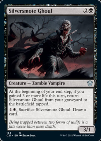 Silversmote Ghoul [Commander 2021] Magic: The Gathering