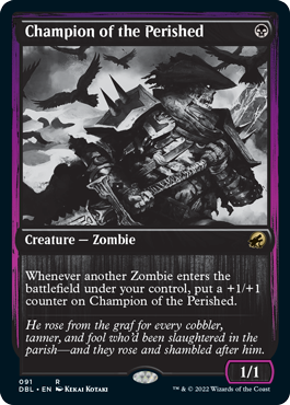 Champion of the Perished [Innistrad: Double Feature] Magic: The Gathering