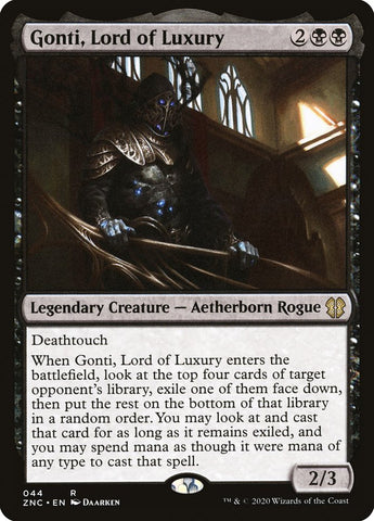 Gonti, Lord of Luxury [Zendikar Rising Commander] Magic: The Gathering