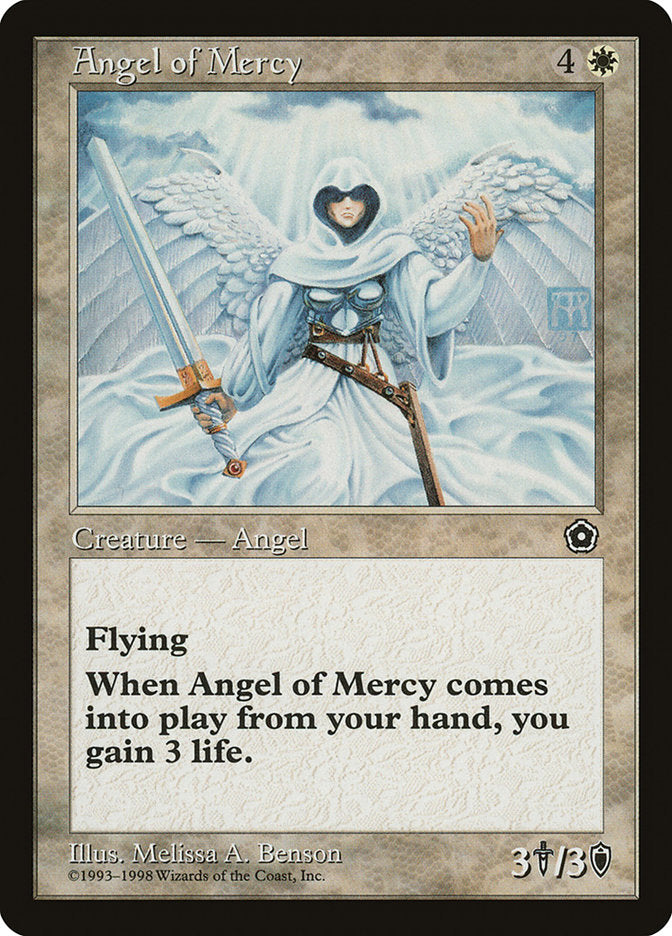 Angel of Mercy [Portal Second Age] Magic: The Gathering
