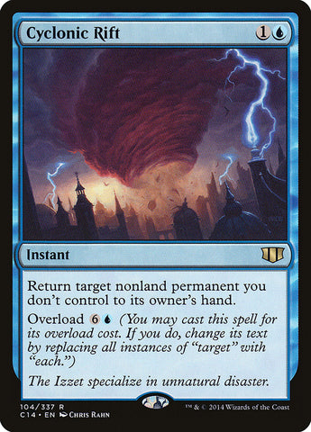 Cyclonic Rift [Commander 2014] Magic: The Gathering