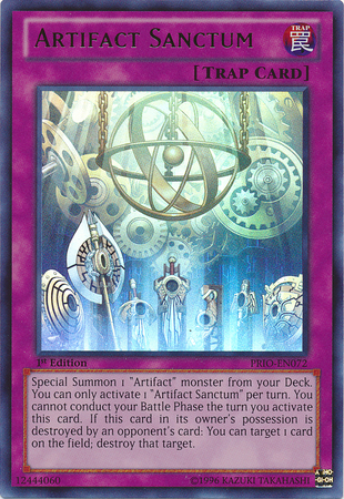 Artifact Sanctum [PRIO-EN072] Ultra Rare Yu-Gi-Oh!