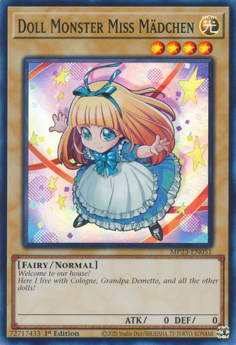 Doll Monster Miss Madchen [MP23-EN051] Super Rare Yu-Gi-Oh!