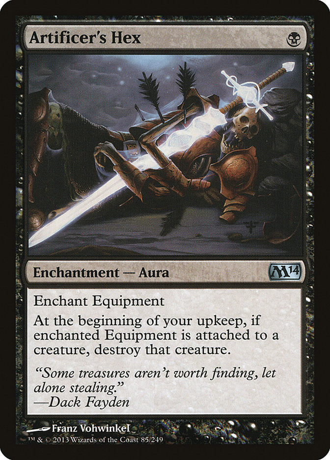 Artificer's Hex [Magic 2014] Magic: The Gathering