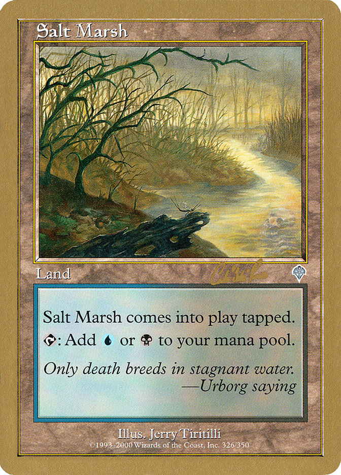 Salt Marsh (Carlos Romao) [World Championship Decks 2002] Magic: The Gathering