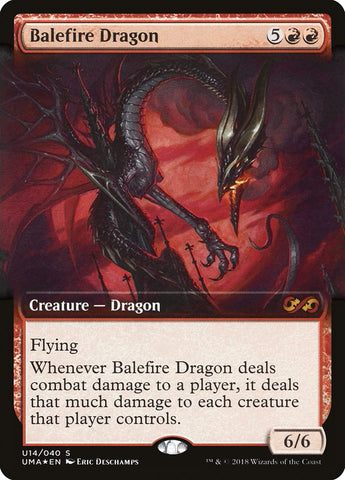 Balefire Dragon (Topper) [Ultimate Masters Box Topper] Magic: The Gathering