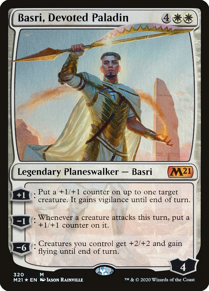 Basri, Devoted Paladin [Core Set 2021] Magic: The Gathering