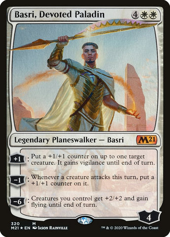 Basri, Devoted Paladin [Core Set 2021] Magic: The Gathering