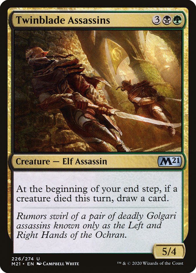 Twinblade Assassins [Core Set 2021] Magic: The Gathering