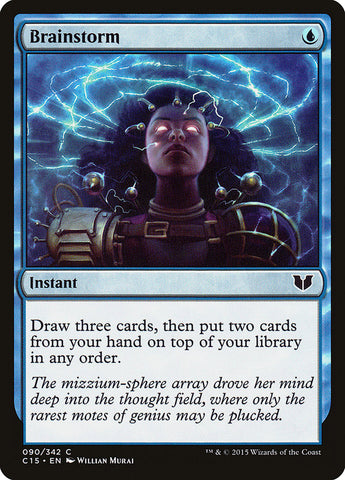 Brainstorm [Commander 2015] Magic: The Gathering
