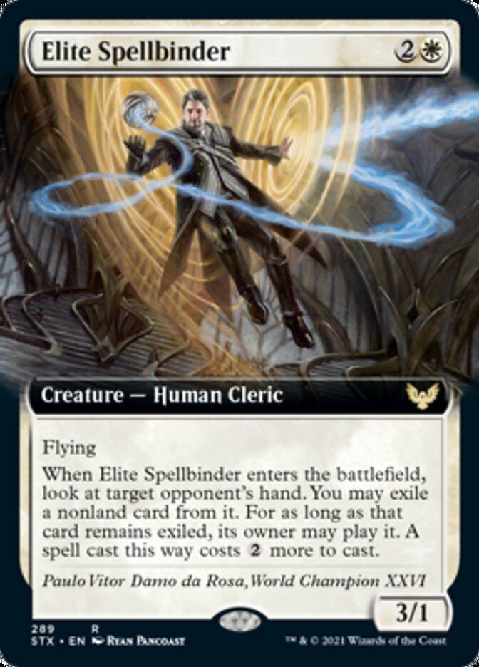 Elite Spellbinder (Extended Art) [Strixhaven: School of Mages] Magic: The Gathering