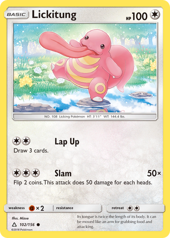 Lickitung (102/156) [Sun & Moon: Ultra Prism] Pokémon