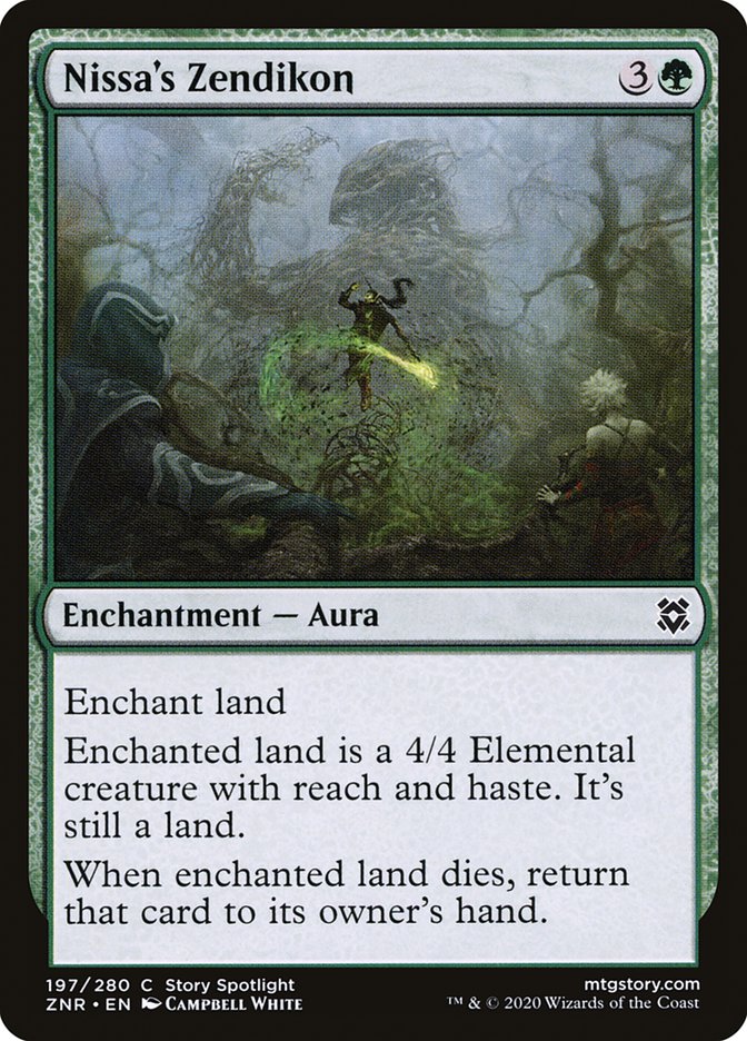 Nissa's Zendikon [Zendikar Rising] Magic: The Gathering