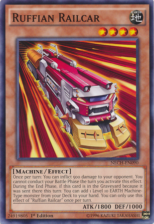 Ruffian Railcar [NECH-EN090] Common Yu-Gi-Oh!