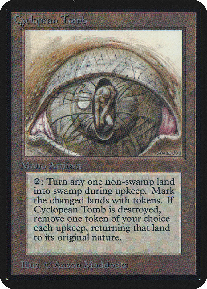 Cyclopean Tomb [Alpha Edition] Magic: The Gathering