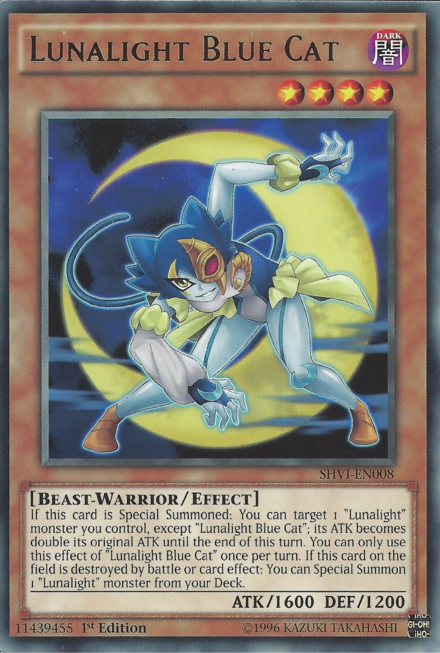Lunalight Blue Cat [SHVI-EN008] Rare Yu-Gi-Oh!