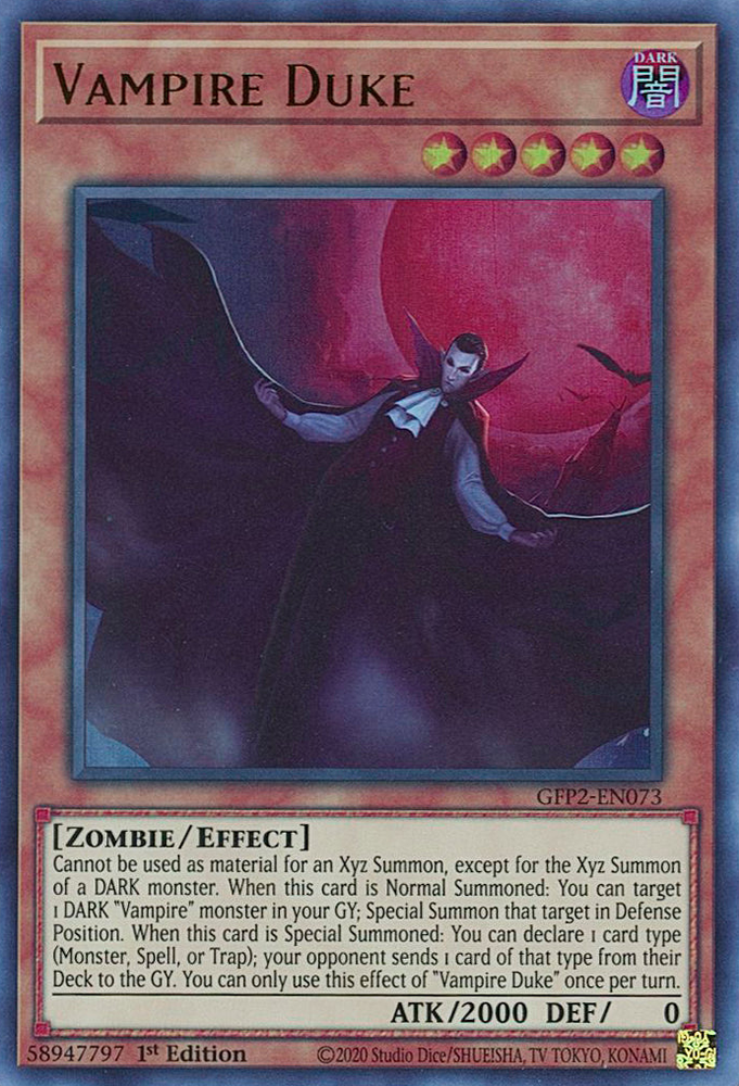 Vampire Duke [GFP2-EN073] Ultra Rare Yu-Gi-Oh!