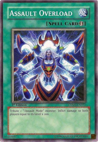 Assault Overload [CRMS-EN051] Common Yu-Gi-Oh!