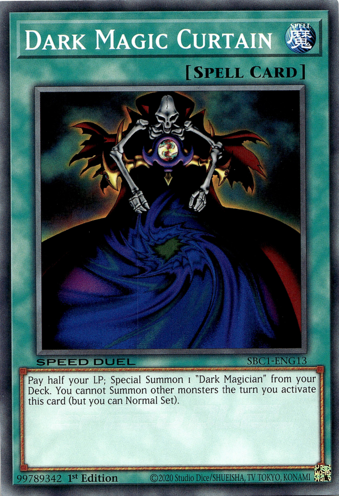 Dark Magic Curtain [SBC1-ENG13] Secret Rare Yu-Gi-Oh!