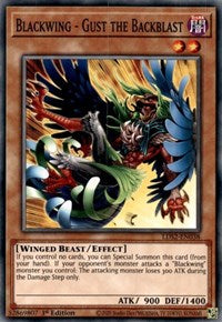 Blackwing - Gust the Backblast [LDS2-EN038] Common Yu-Gi-Oh!
