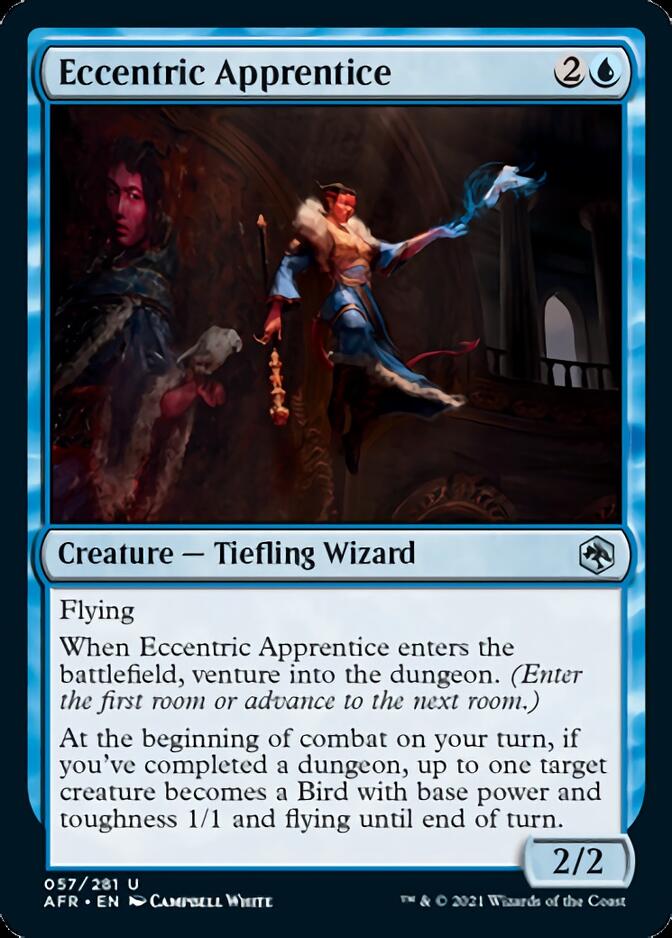 Eccentric Apprentice [Dungeons & Dragons: Adventures in the Forgotten Realms] Magic: The Gathering