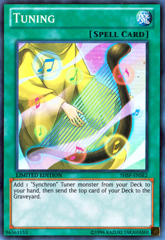 Tuning [SHSP-ENSE2] Super Rare Yu-Gi-Oh!