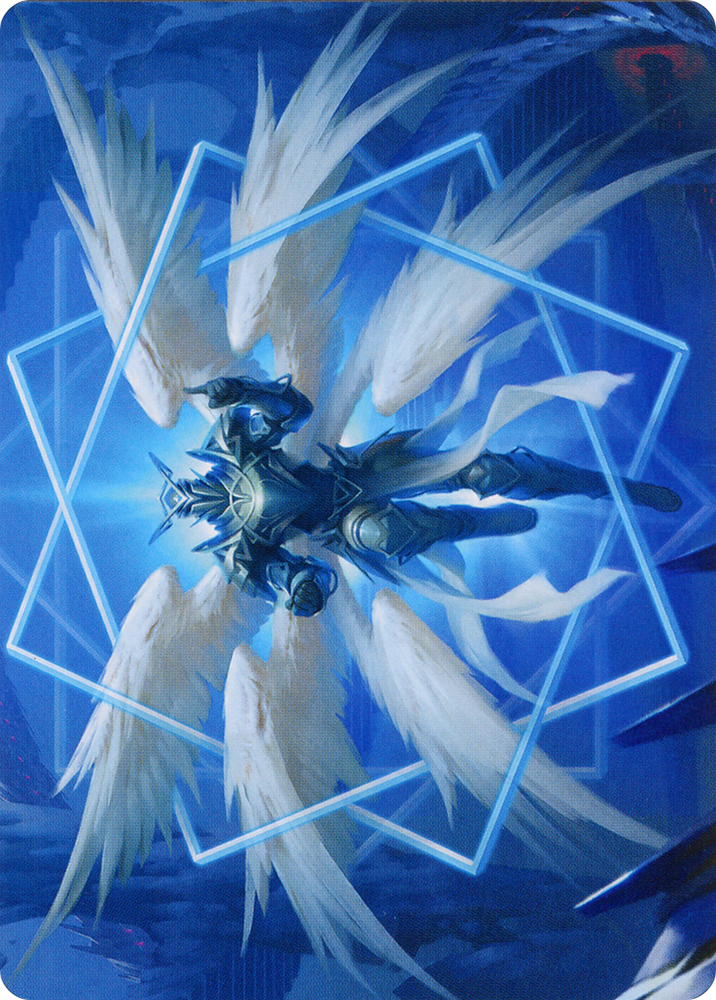 Vertex Paladin Art Card [March of the Machine Art Series] Magic: The Gathering