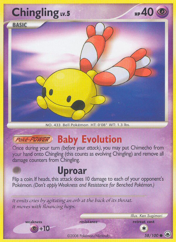 Chingling (58/100) [Diamond & Pearl: Majestic Dawn] Pokémon