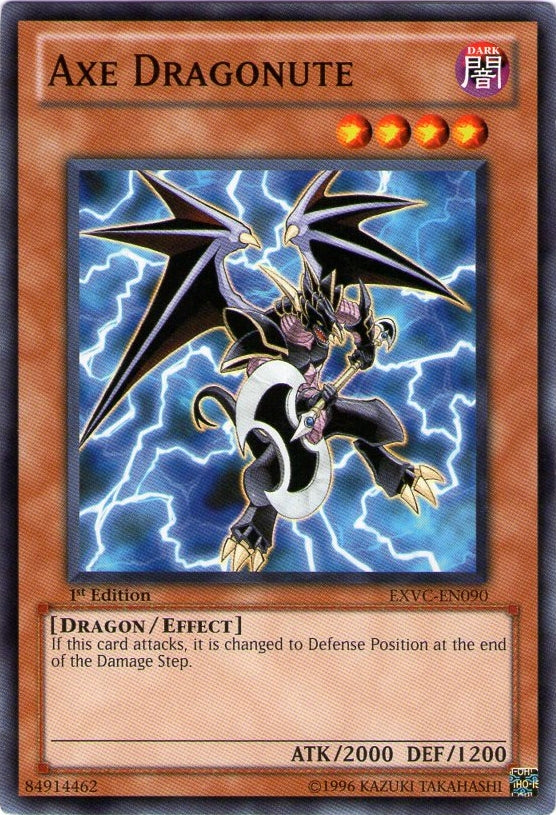 Axe Dragonute [EXVC-EN090] Common Yu-Gi-Oh!