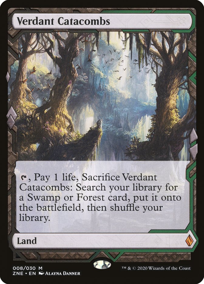 Verdant Catacombs (Expeditions) [Zendikar Rising Expeditions] Magic: The Gathering