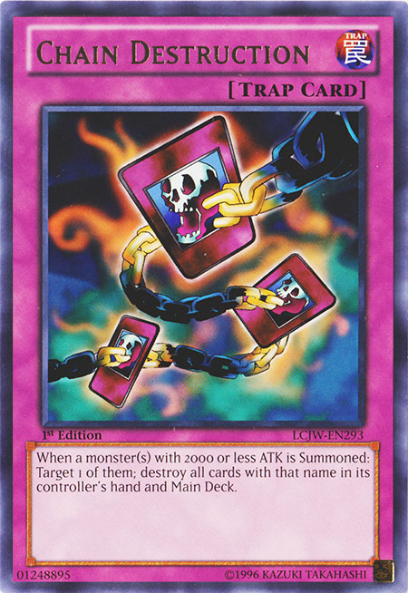 Chain Destruction [LCJW-EN293] Rare Yu-Gi-Oh!