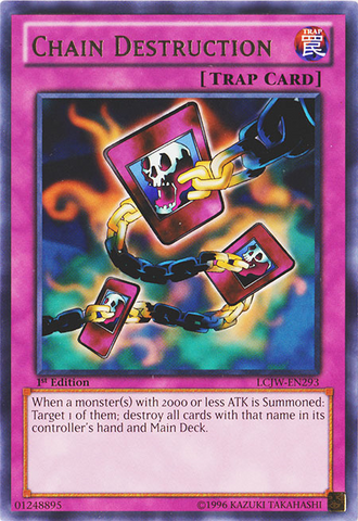 Chain Destruction [LCJW-EN293] Rare Yu-Gi-Oh!
