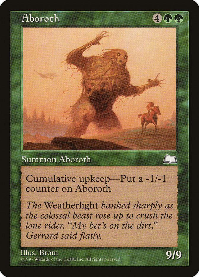 Aboroth [Weatherlight] Magic: The Gathering