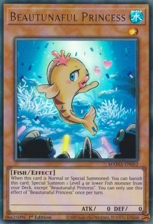 Beautunaful Princess [MAMA-EN052] Ultra Rare Yu-Gi-Oh!
