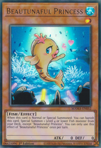 Beautunaful Princess [MAMA-EN052] Ultra Rare Yu-Gi-Oh!