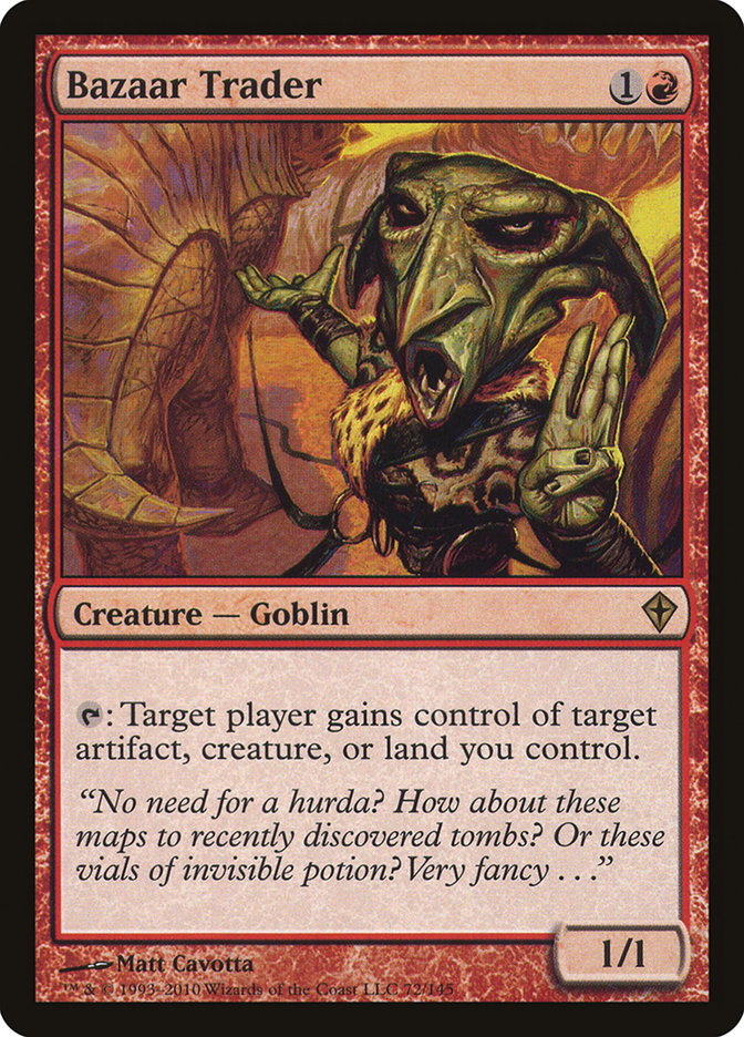 Bazaar Trader [Worldwake] Magic: The Gathering