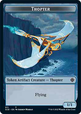 Bird // Thopter Double-Sided Token [Starter Commander Decks] Magic: The Gathering