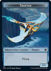 Bird // Thopter Double-Sided Token [Starter Commander Decks] Magic: The Gathering