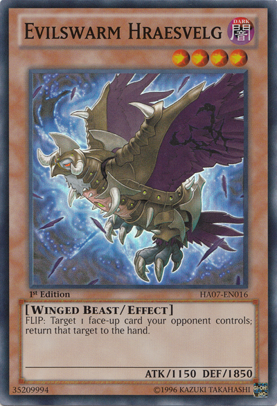 Evilswarm Hraesvelg [HA07-EN016] Super Rare Yu-Gi-Oh!