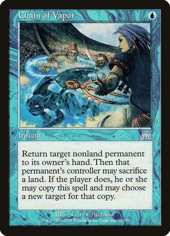 Chain of Vapor [Onslaught] Magic: The Gathering