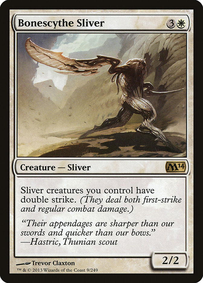 Bonescythe Sliver [Magic 2014] Magic: The Gathering
