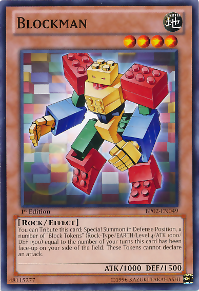 Blockman [BP02-EN049] Mosaic Rare Yu-Gi-Oh!