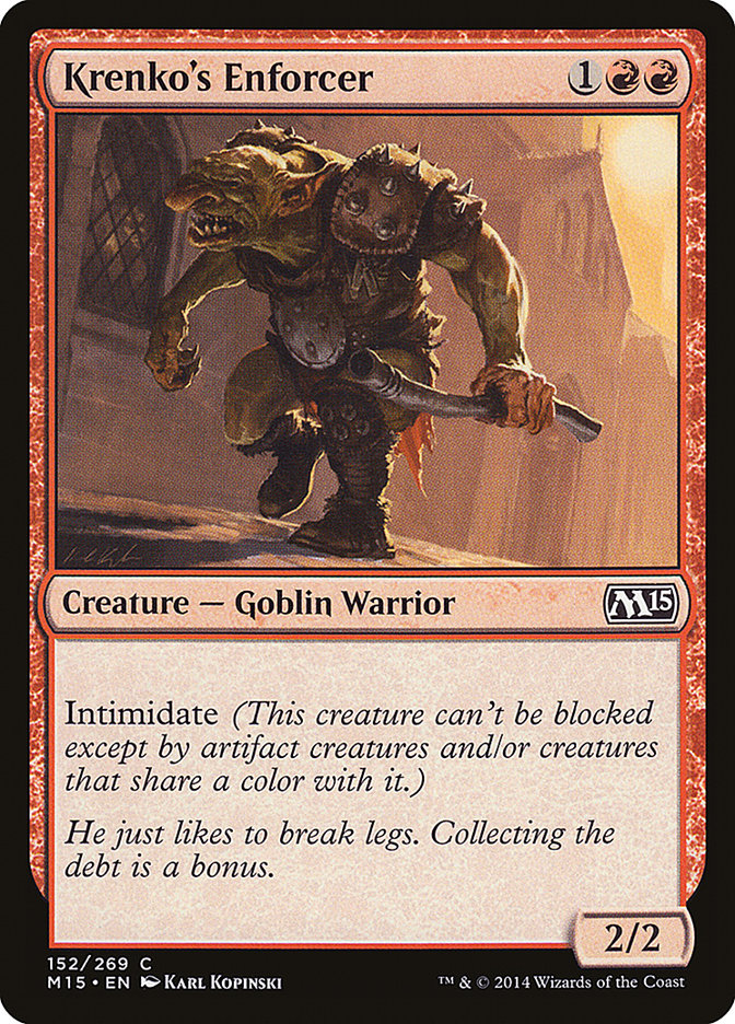 Krenko's Enforcer [Magic 2015] Magic: The Gathering