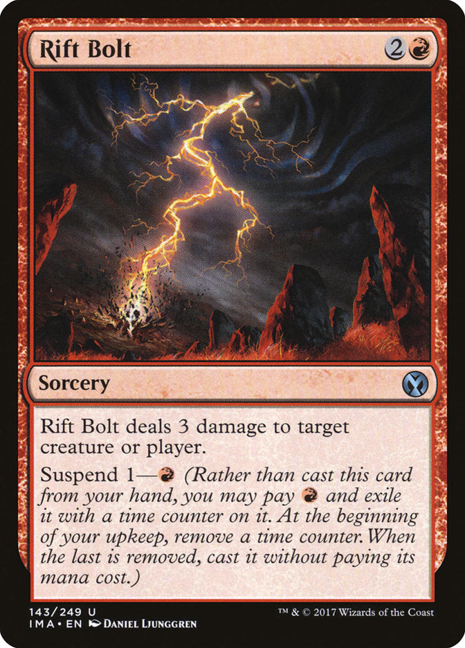 Rift Bolt [Iconic Masters] Magic: The Gathering